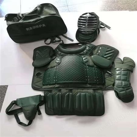 刺杀护具 搏击格斗擒敌训练 含木枪教练棍教练环