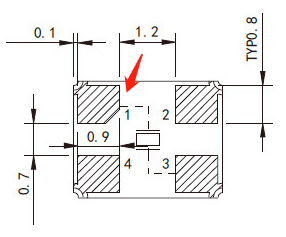常见无源晶振pin脚定义